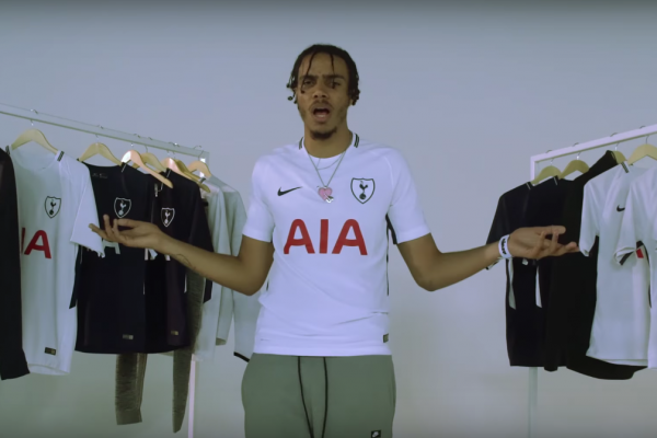 Tottenham Hotspur 2019/20 Third Kit With AJ Tracey